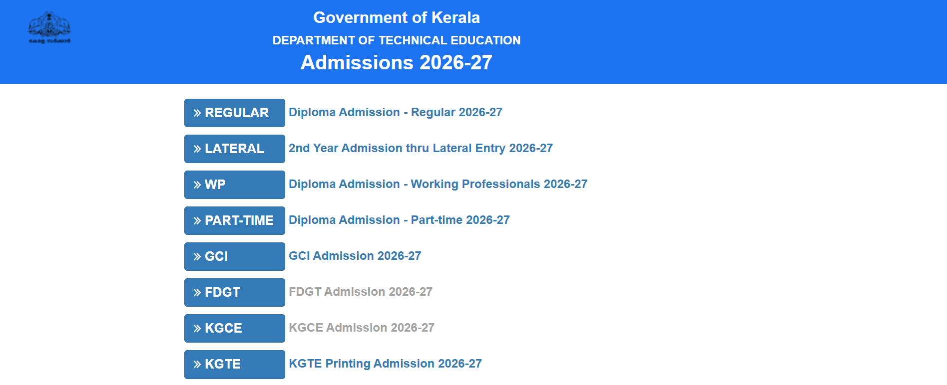 Kerala Polytechnic Rank List 2026, Trial Allotment Status Result Releasing Today at polyadmission.org; Direct Link Here
