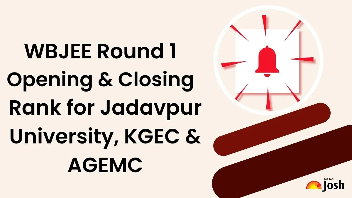 WBJEE Cutoff 2026: Check Category-wise Previous Year Opening and ...