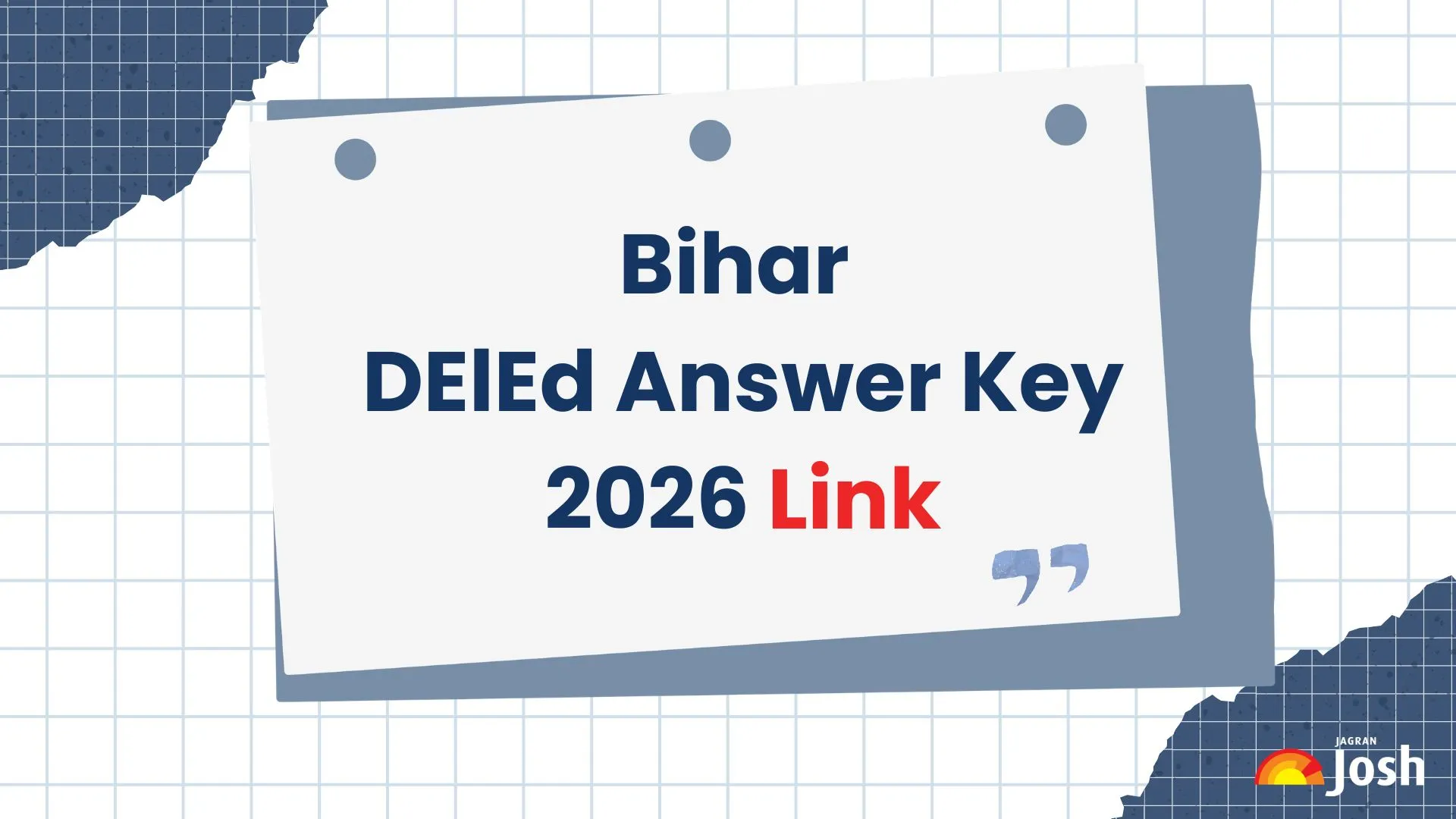 [OUT] बिहार DElEd उत्तर कुंजी 2026: bsebdeled.com से डाउनलोड करें Bihar ...