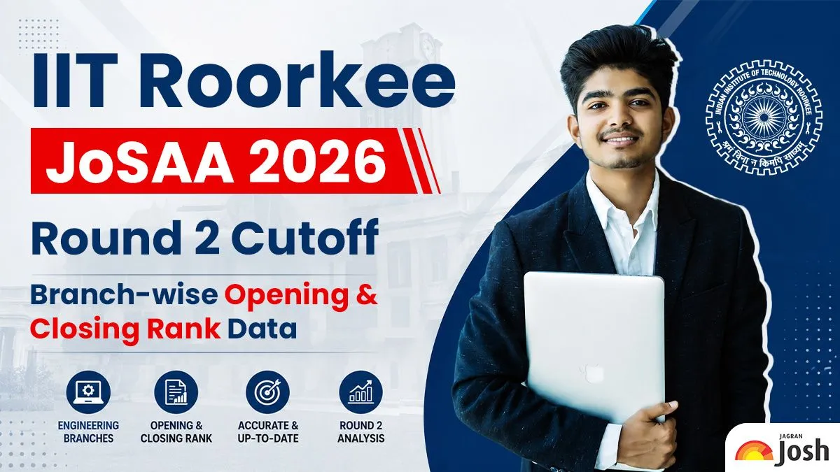 IIT Roorkee JoSAA 2026 Round 2 Cutoff: Branch-wise Opening and Closing ...