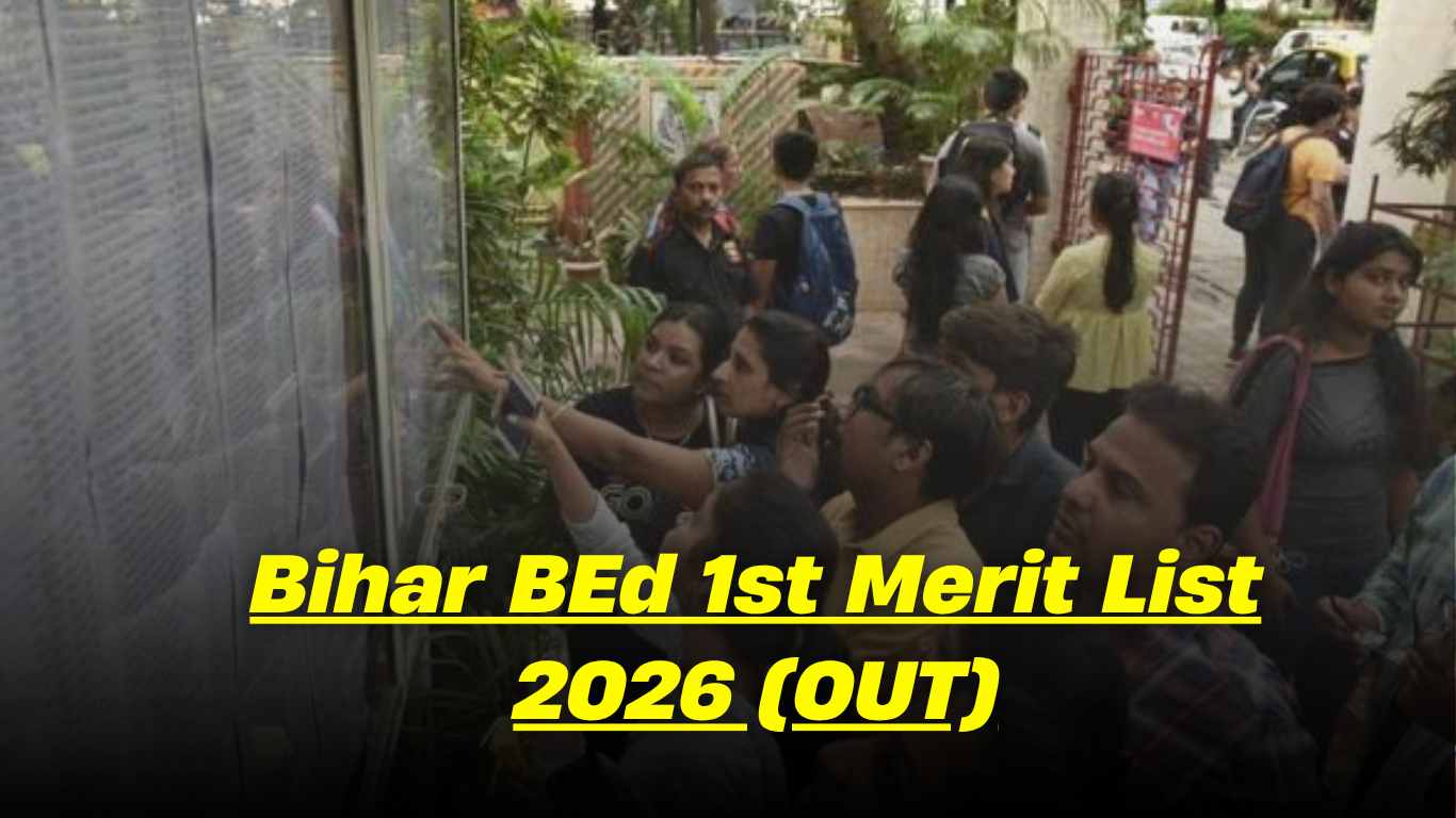 Bihar BEd 1st Merit List 2026 (Today) at biharcetbed-brabu.in - Check Steps to Download Result PDF Here