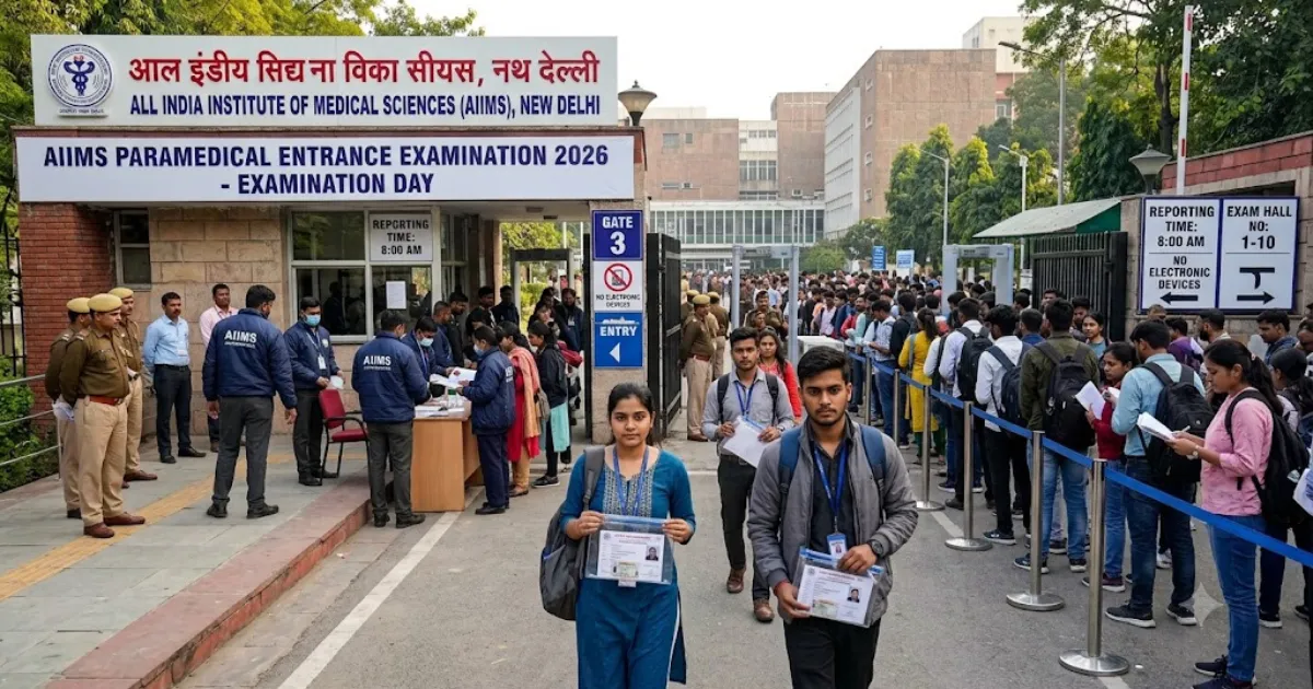 AIIMS Paramedical Exam 2026: Exam Timings, Guidelines & Prohibited Items