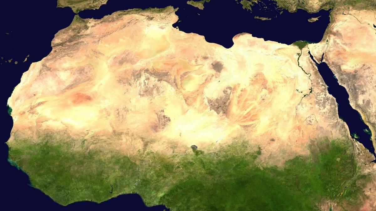 The Great Green Wall on Map