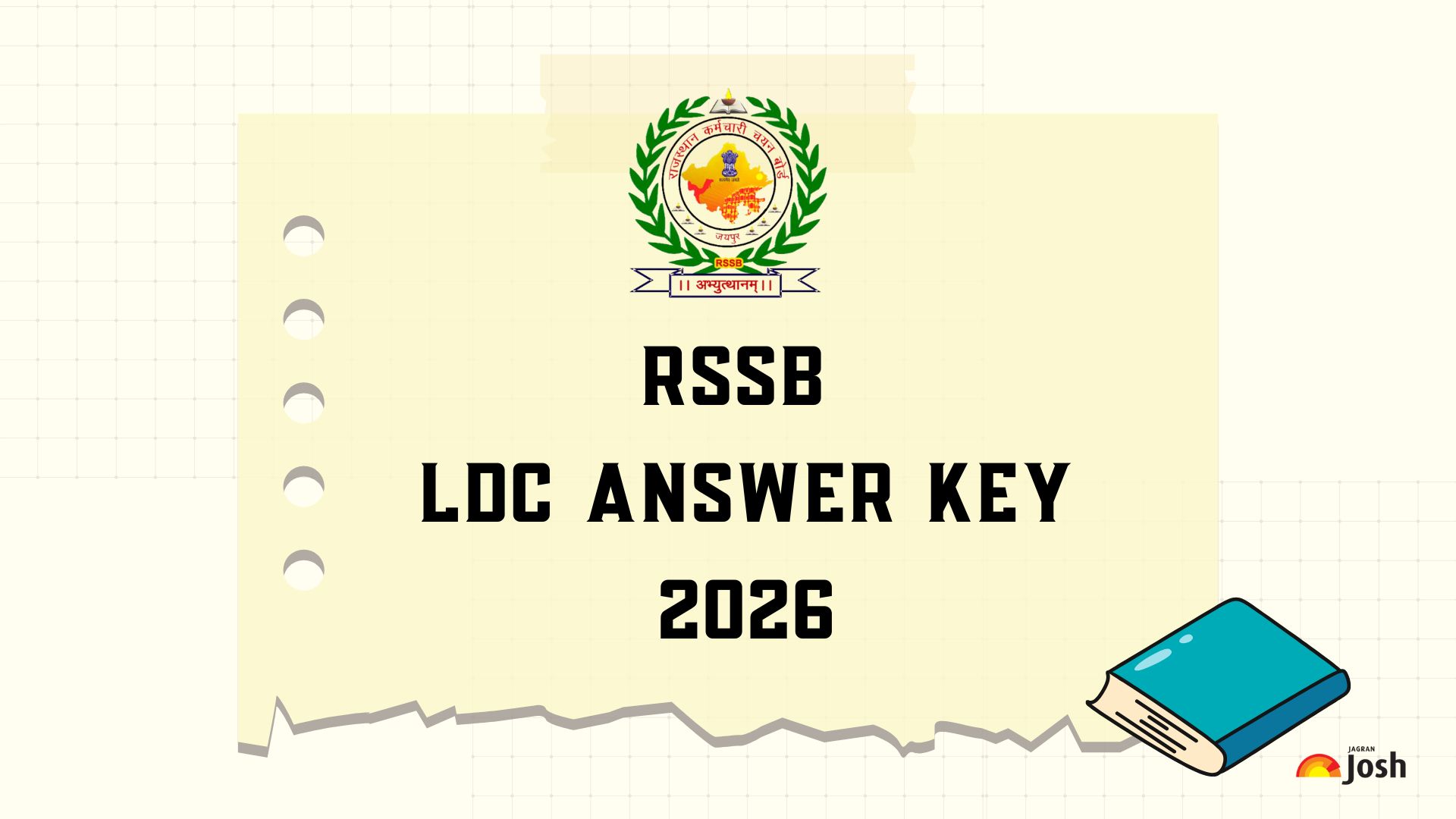 RSSB LDC Answer Key 2026: राजस्थान एलडीसी उत्तर कुंजी rssb.rajasthan.gov.in पर होगी जारी, यहां से डाउनलोड कर सकेंगे रिस्पॉन्स शीट