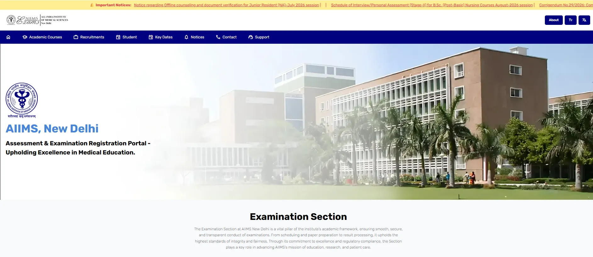 AIIMS INI CET 2026 Round 2 Seat Allotment Result Declared at aiimsexams.ac.in; Download Rank-Wise PDF