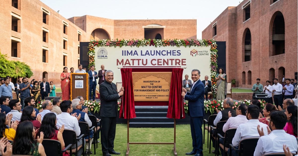 IIMA launches Mattu Centre
