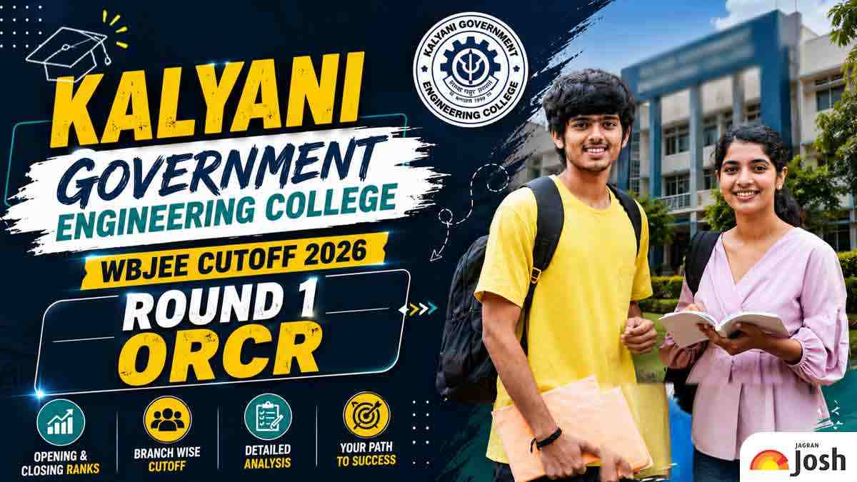 Kalyani Government Engineering College WBJEE Cutoff 2026: Round 1 ORCR