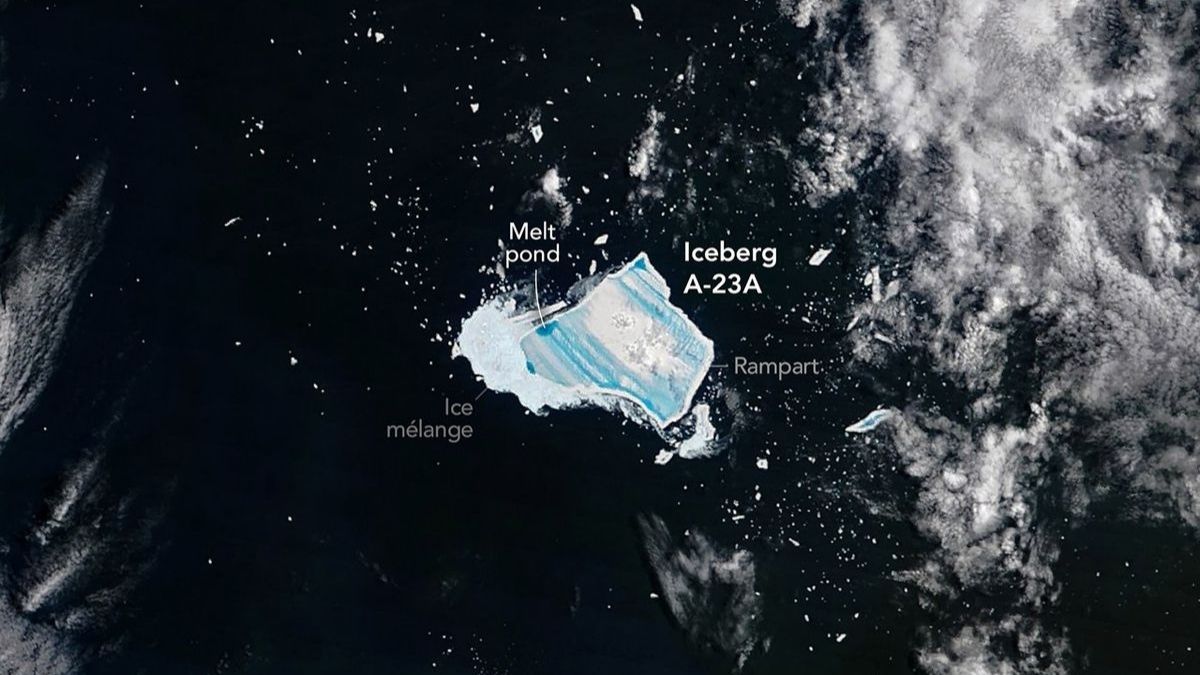A23a Iceberg 