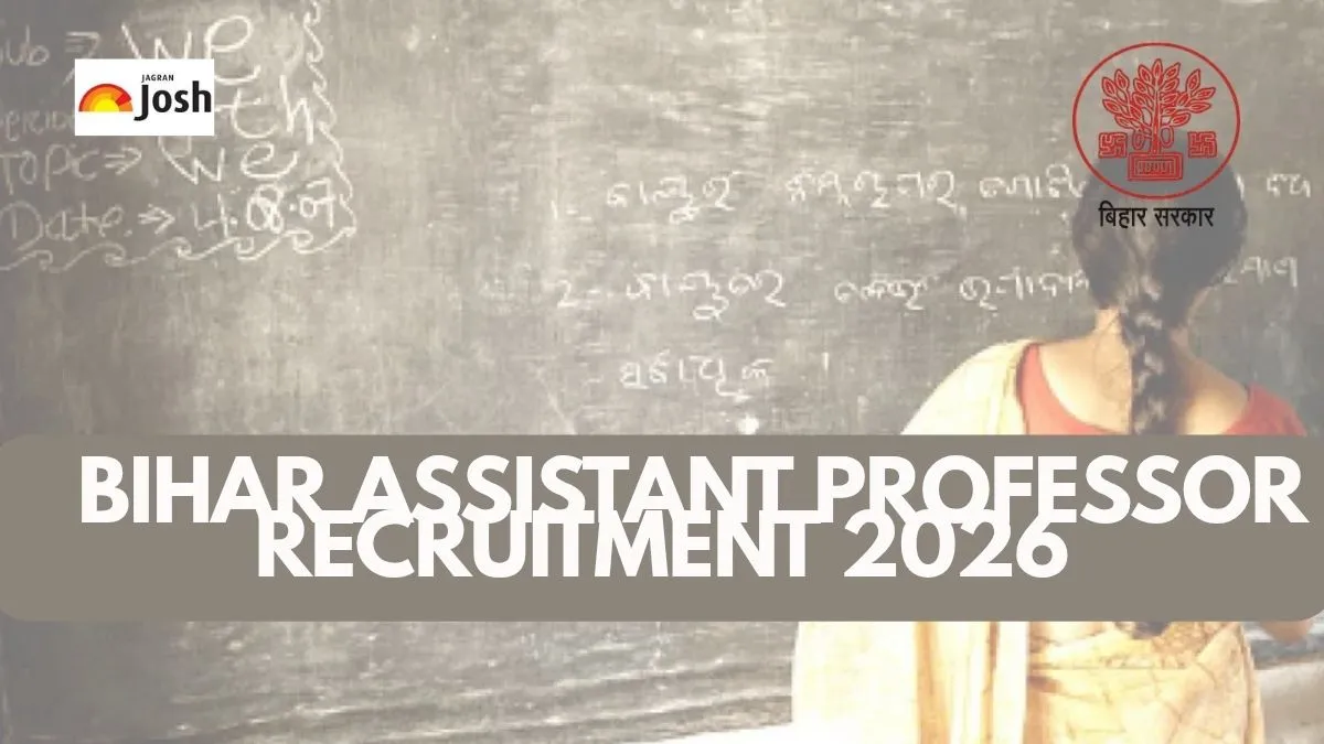 Bihar Assistant Professor Recruitment 2026 Last Date Today: Check ...