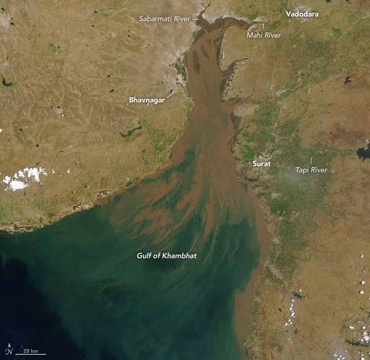 khambhat 4 rivers