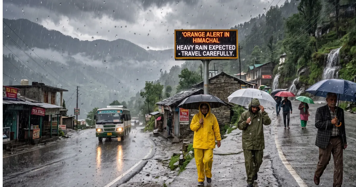 Himachal Pradesh Heavy Rain Alert Puts School Closure Decision in District Hands