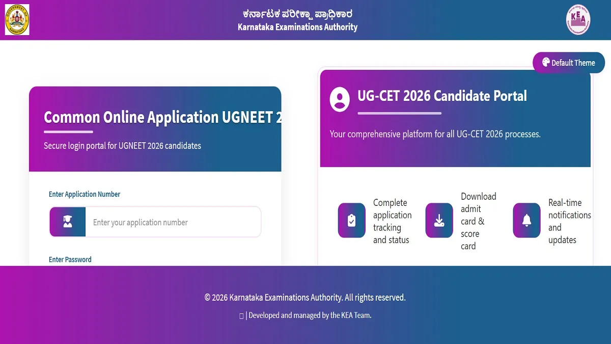 Karnataka UGNEET 2026 Registration Open, Apply by July 24 at cetonline.karnataka.gov.in
