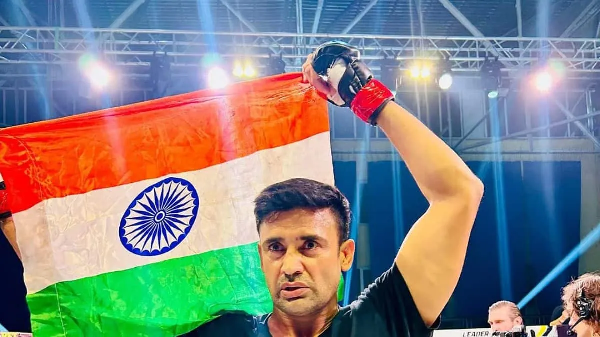 Sangram Singh Beats Pakistani Fighter in Just 80 Seconds, Wins STRIKE Asia Title