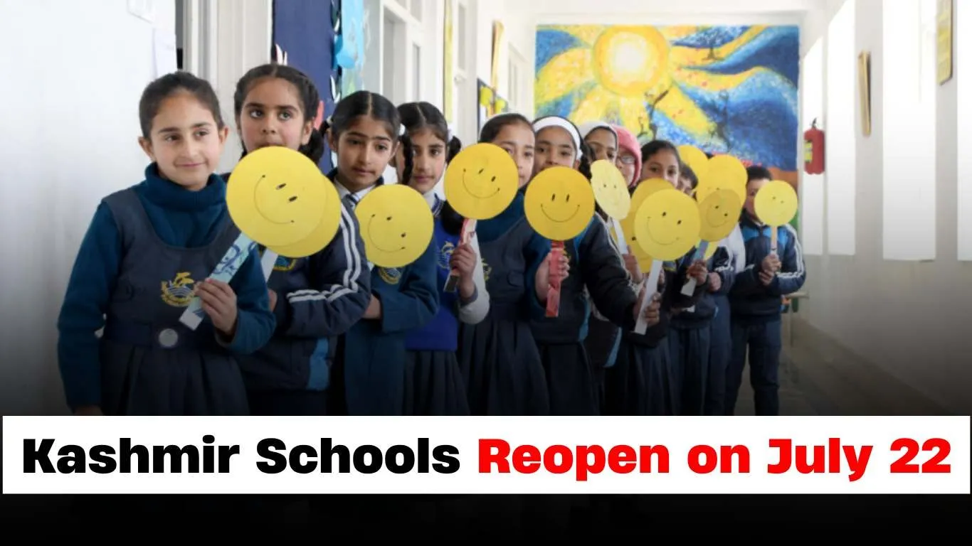 Kashmir Schools Reopen on July 22 After Extended Summer Vacation; Check Latest School Reopening Update