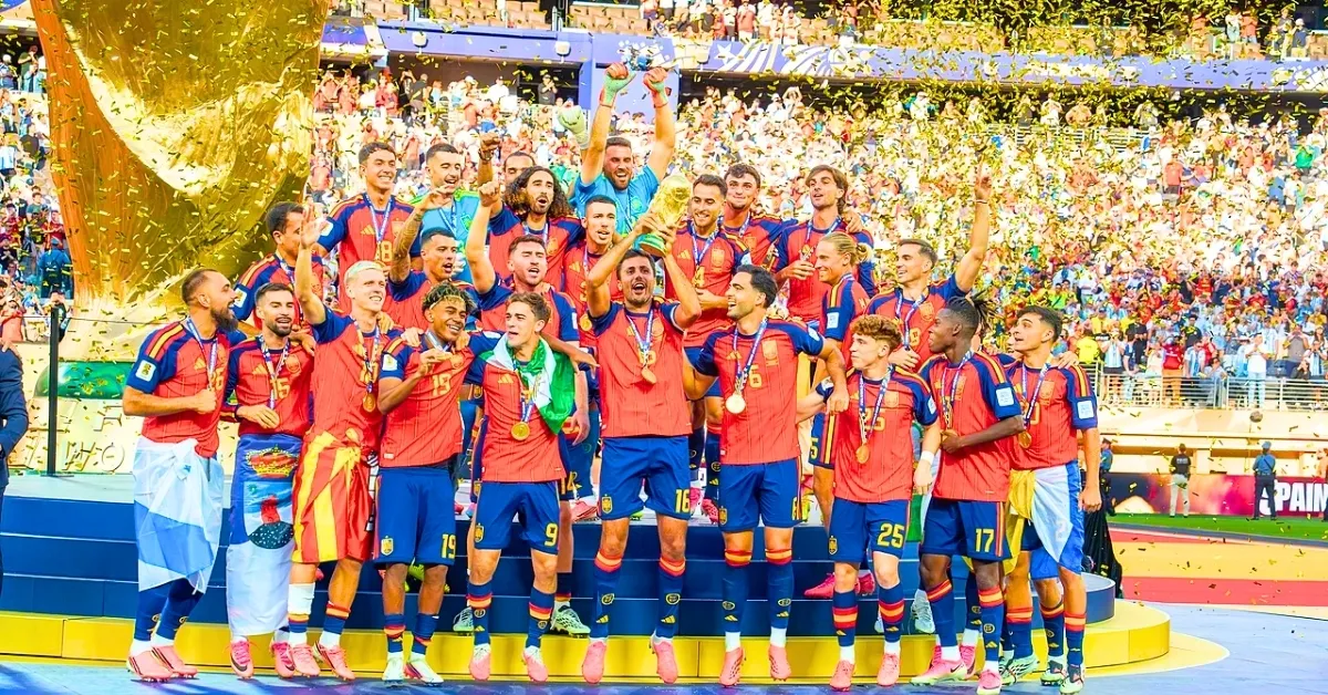 Simulatanaeously Spain becomes the only Country to win Men’s and Women’s FIFA World Cups ...