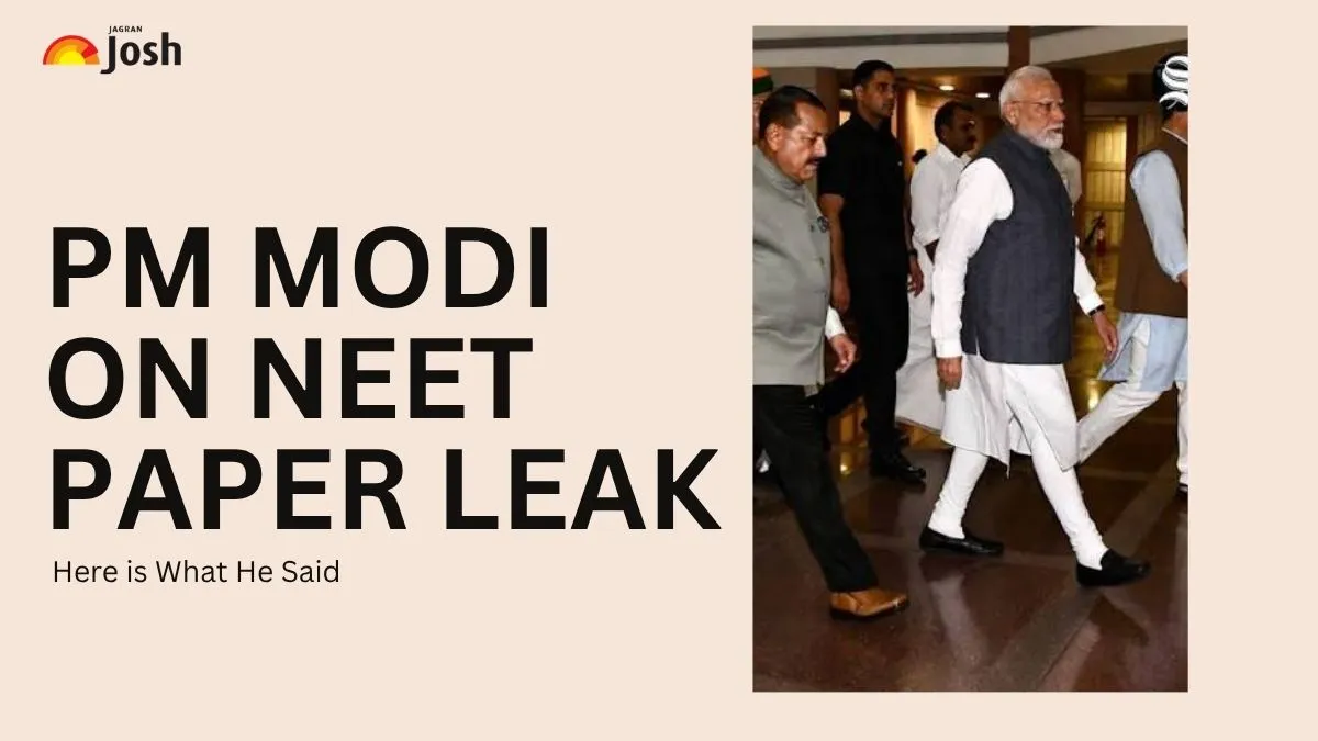 PM Modi on NEET Paper Leak