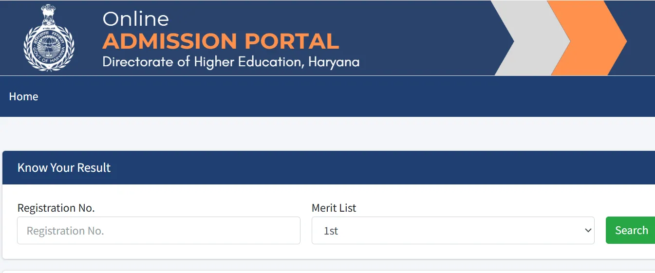 DHE Haryana Admissions 2026: 1st Final Merit List OUT Today at admissions.highereduhry.ac.in