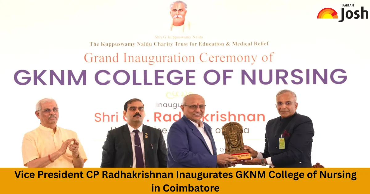 Vice President CP Radhakrishnan Inaugurates GKNM College of Nursing in Coimbatore