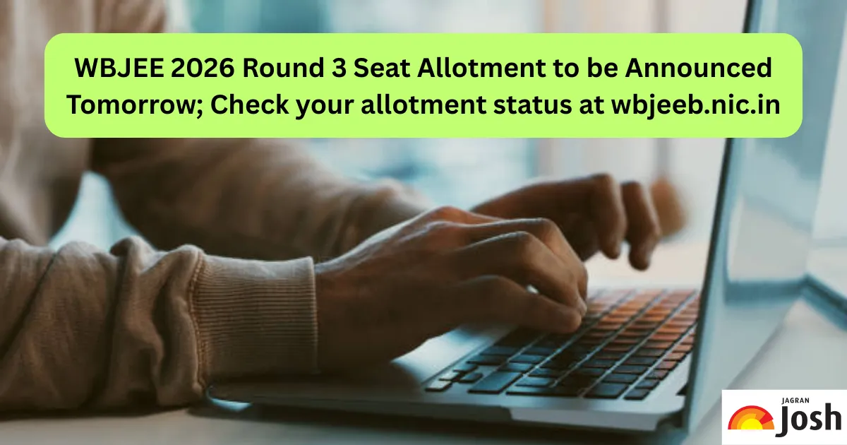 WBJEE 2026 Round 3 Seat Allotment