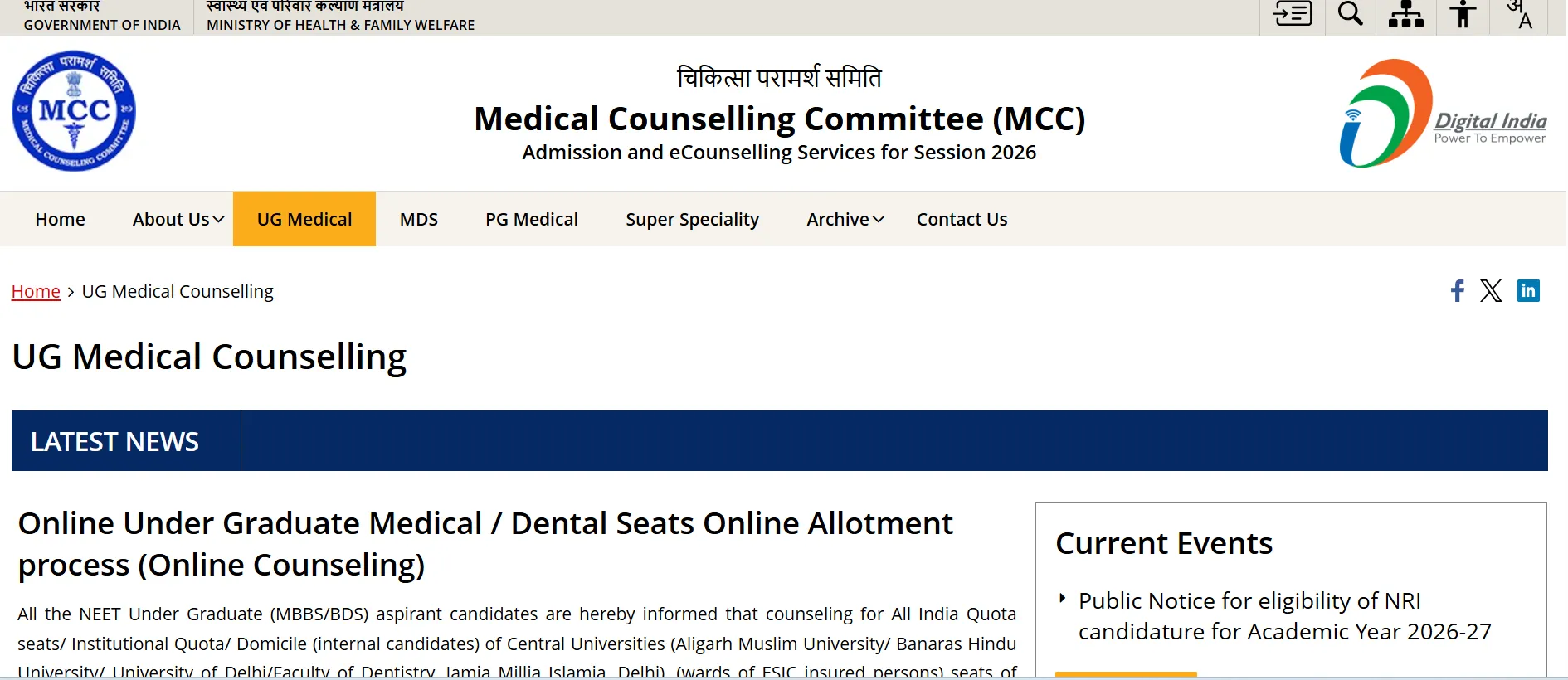MCC NEET UG 2026 Counselling Schedule: Check Expected Dates, Required Documents Here