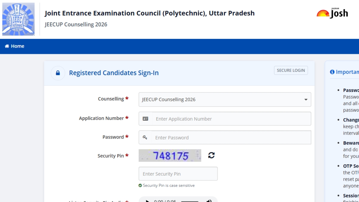 (OUT) JEECUP Round 4 Seat Allotment 2026: यूपी पॉलीटेक्निक जीकप राउंड 4 का सीट अलॉटमेंट रिजल्ट हुआ जारी, यहां से पाएं Direct Link