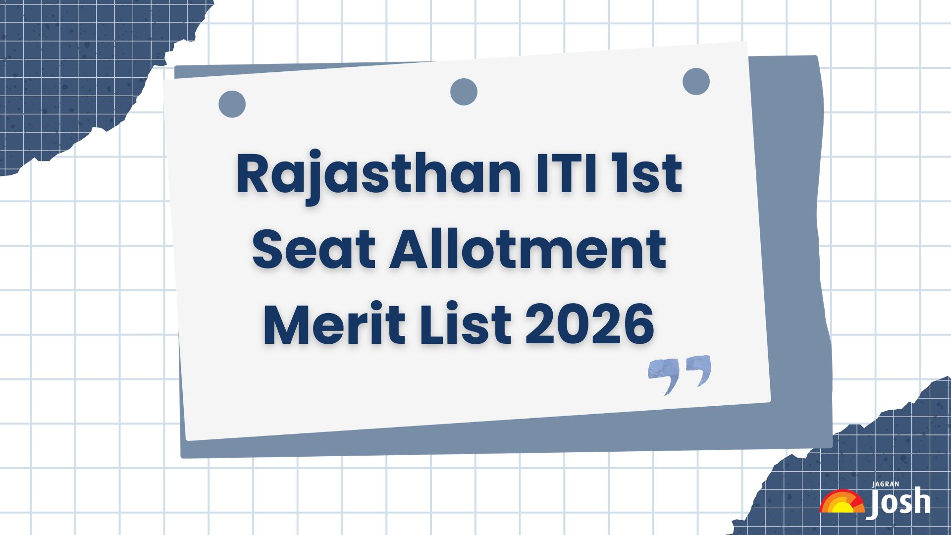 Rajasthan ITI Allotment Merit List 2026: राजस्थान ITI प्रथम सीट अलॉटमेंट मेरिट लिस्ट जल्द, यहां मिलेगा Direct Link