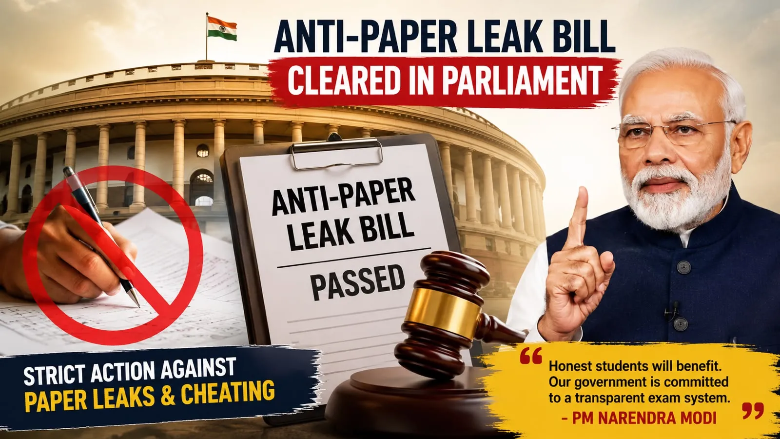 Anti Paper Leak Bill Passed In Parliament
