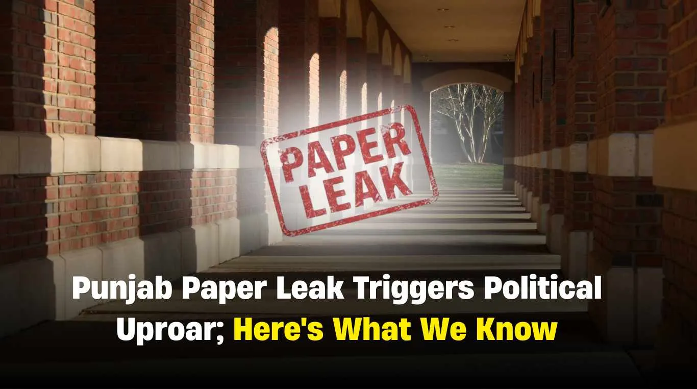 Punjab Paper Leak Triggers Political Uproar; Here's What We Know