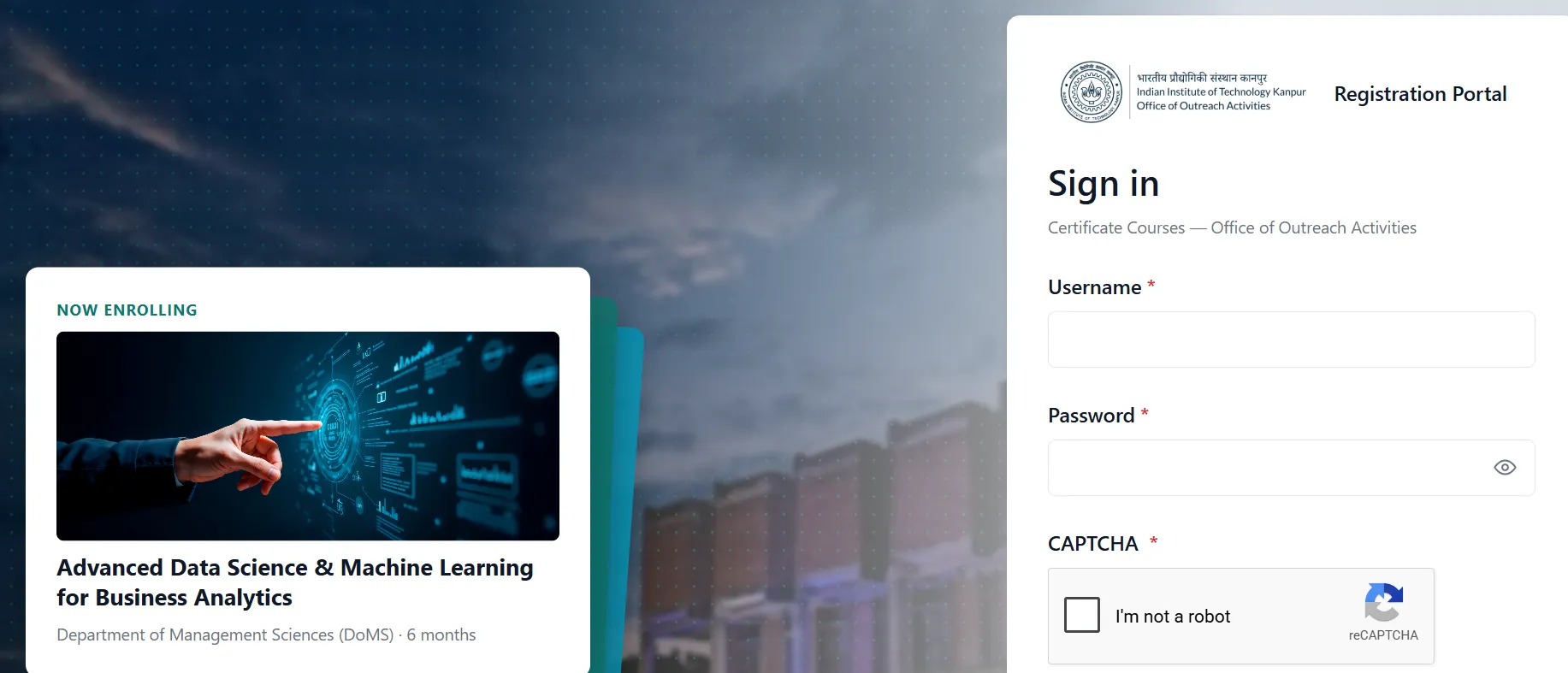 IIT Kanpur Begins Registration for 6-Month Online Data Science and ...