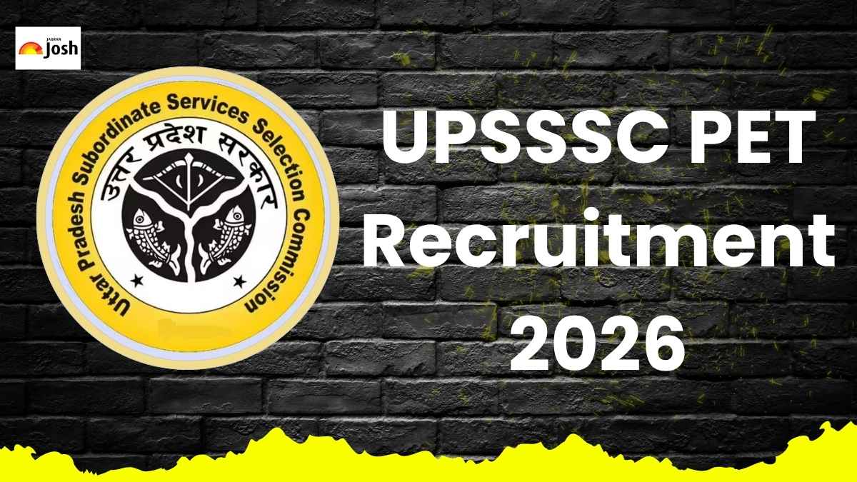 UPSSSC PET Recruitment 2026