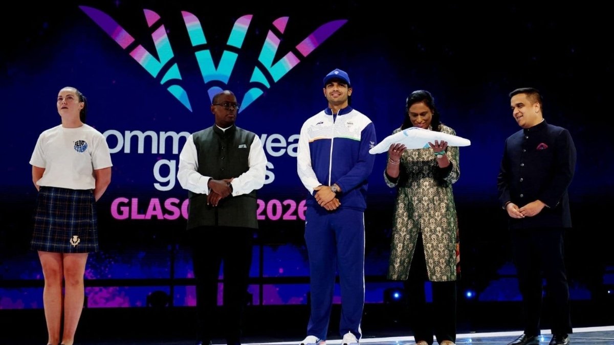 Commonwealth Games Flag passing
