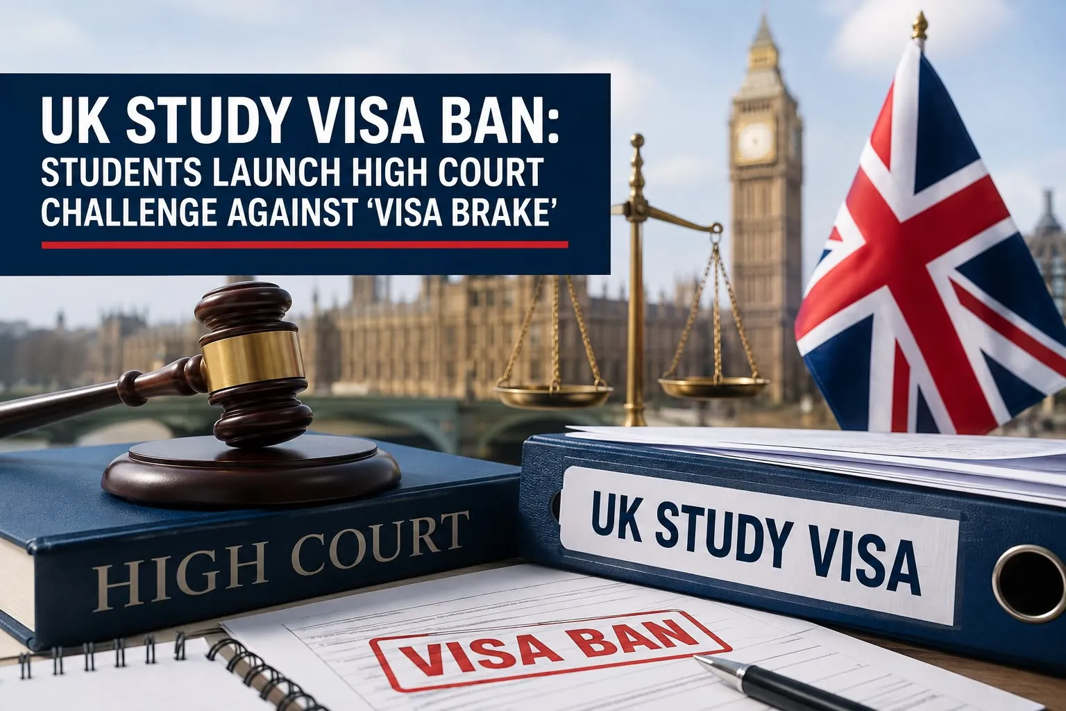 UK Study Visa Ban: Students Challenge ‘Visa Brake’