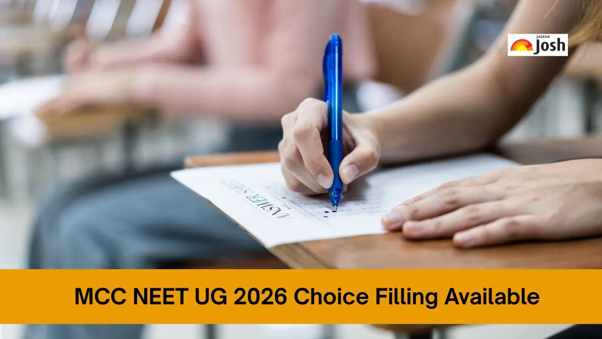 NEET UG 2026 Choice Filling Option Available Now; Register Before August 12