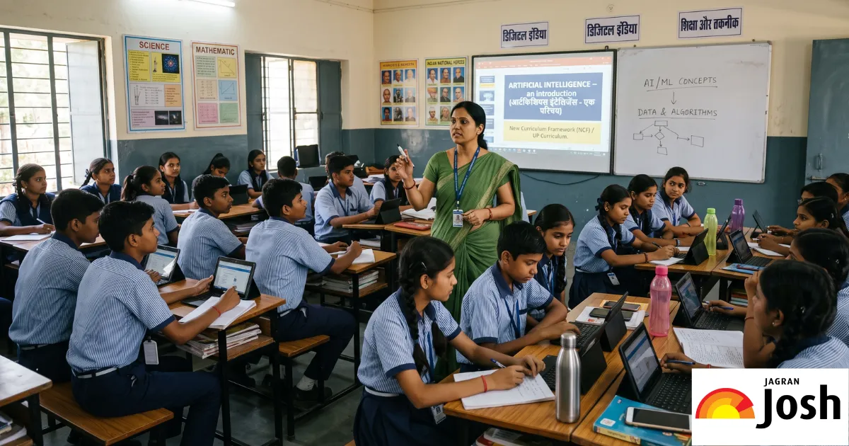 Uttar Pradesh Schools May Offer AI as Optional Subject Under New Curriculum Framework