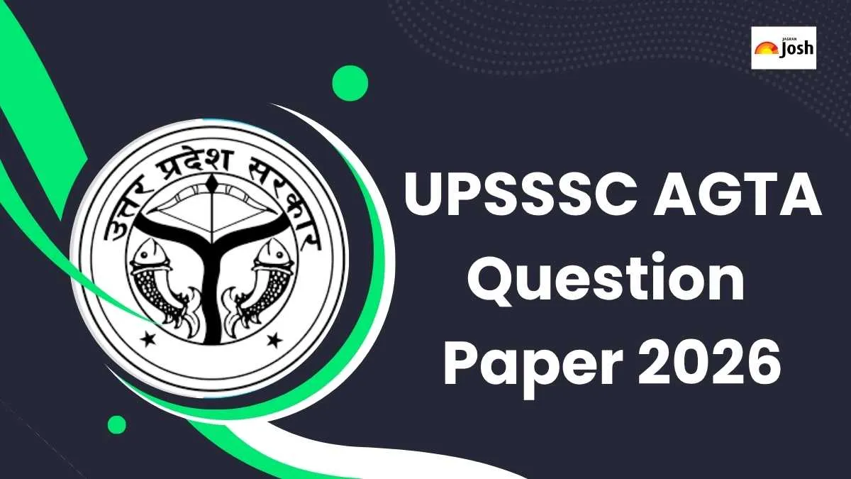 UPSSSC AGTA Question Paper 2026 PDF: Download Here