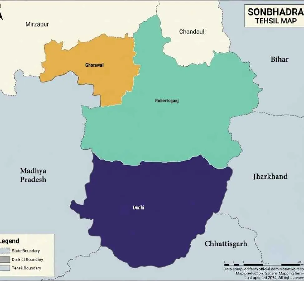 Why is Sonbhadra District Unique 3 Four-State Border Facts Explained (2)