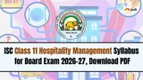 ISC Class 12 Mass Media & Communication Syllabus 2026-27: Download Free ...