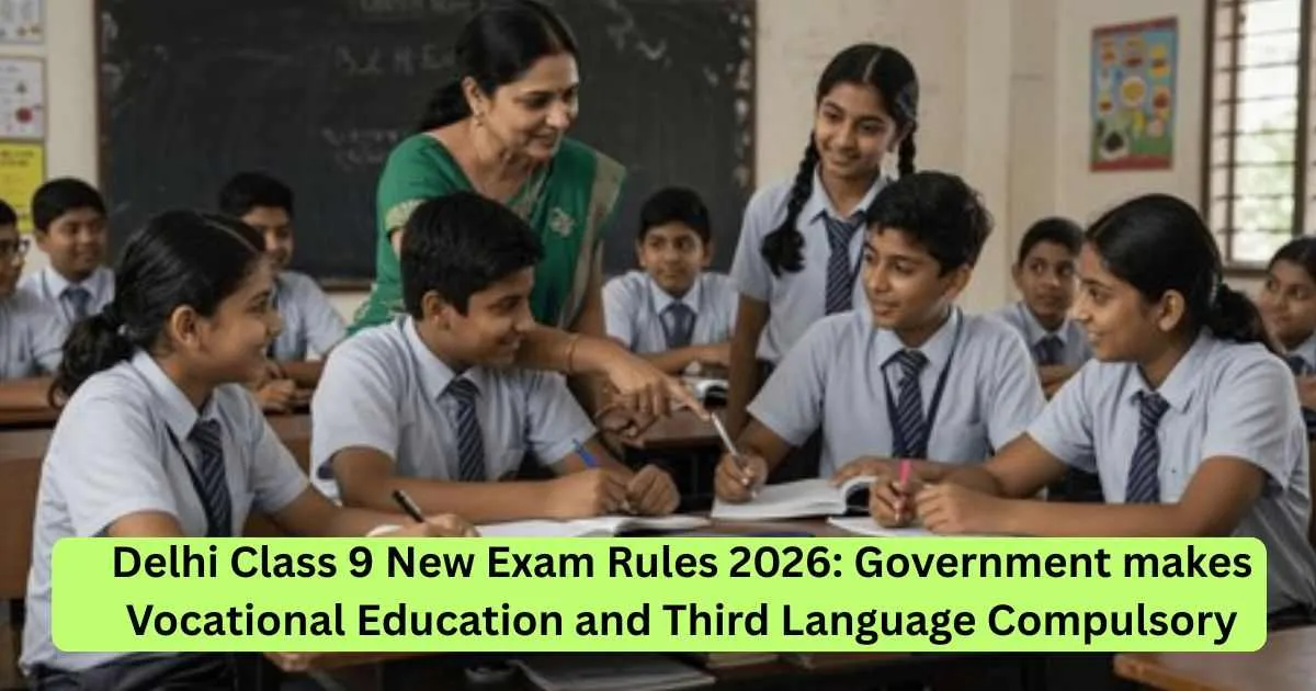 Delhi Class 9 New Exam Rules 2026