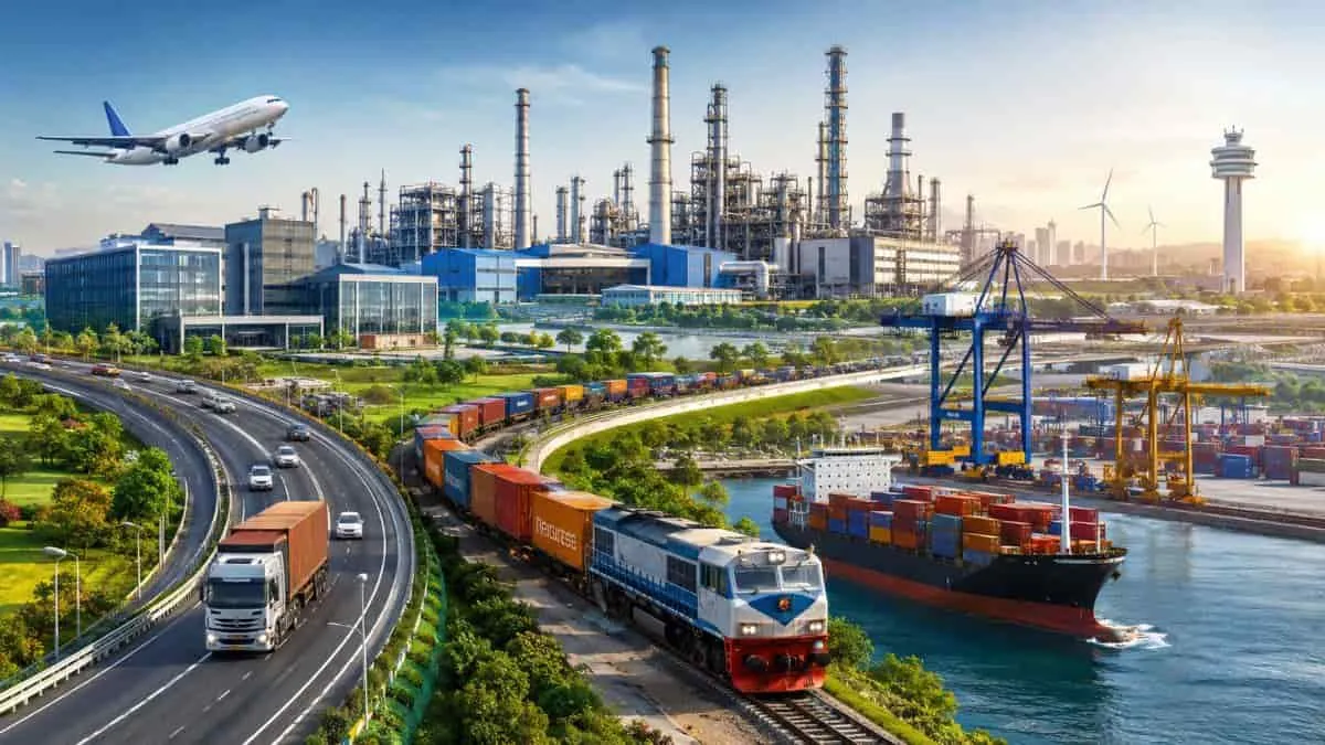 11 Major Industrial Corridors in India: List, Projects and Importance (AI-Generated)