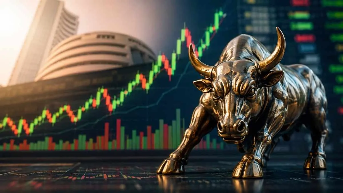 Fluctuation in Nifty 50 could trigger a massive boom or fall in Indian stock market. (Photo Credit: AI Generated)