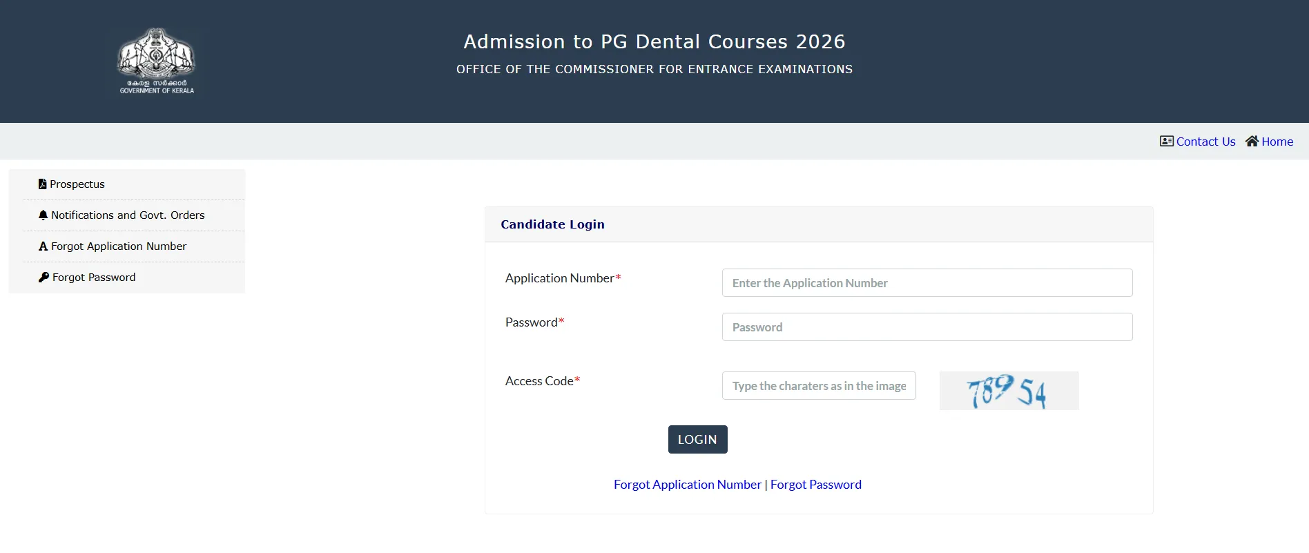 CEE Released PG Dental MDS Final Merit and Category List at cee.kerala.gov.in, Direct Link Here
