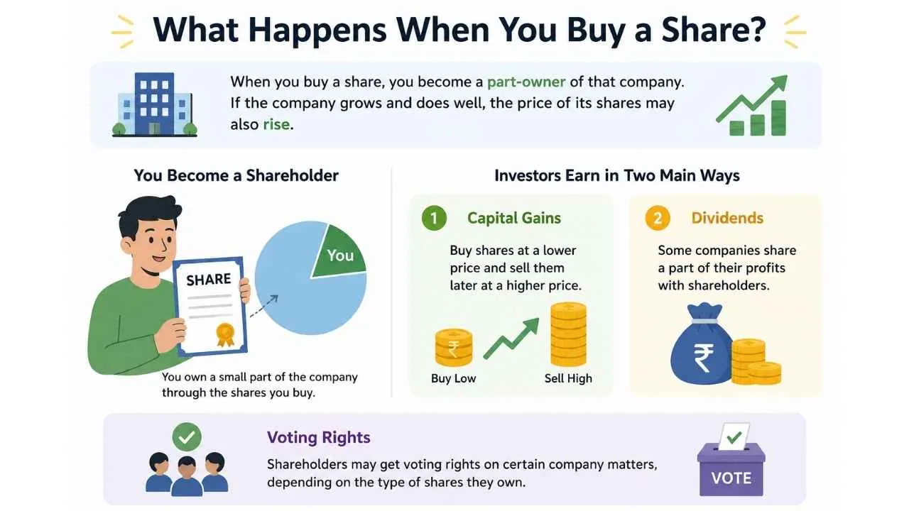 shares and stocks 