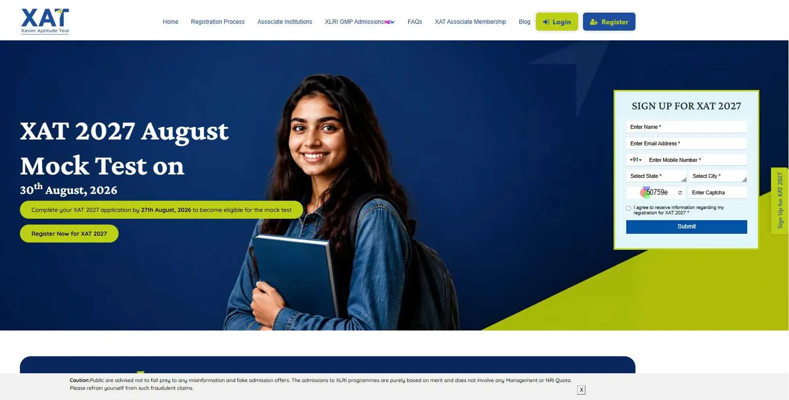 XAT Mock Test 2027 on August 30; Last Date to Register Today