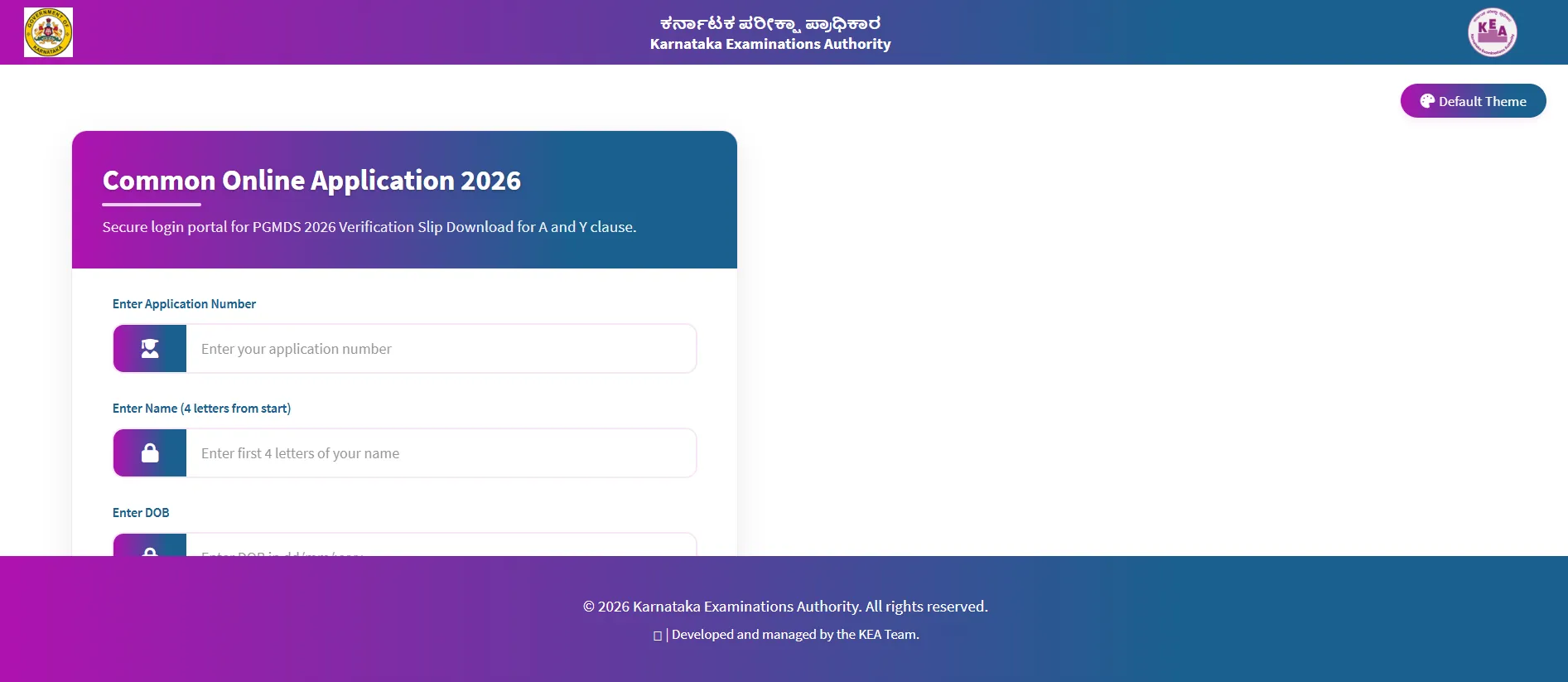 Karnataka PG MDS 2026: Verification Slip Download Link Released at cetonline.karnataka.gov.in for A and Y Clause
