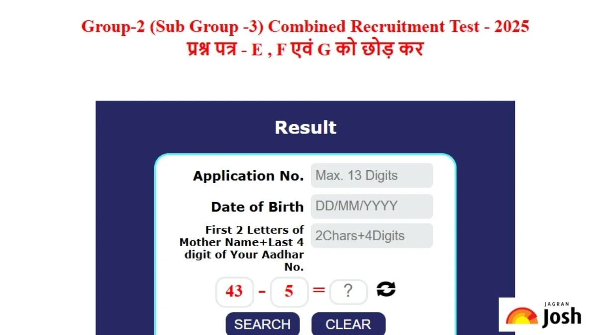 MPESB-Group-Sub-Group-3 Result-2026