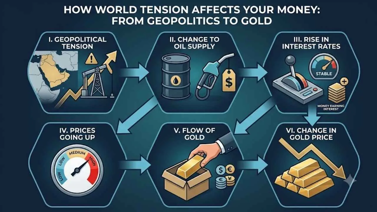 gold price oil price connection chain