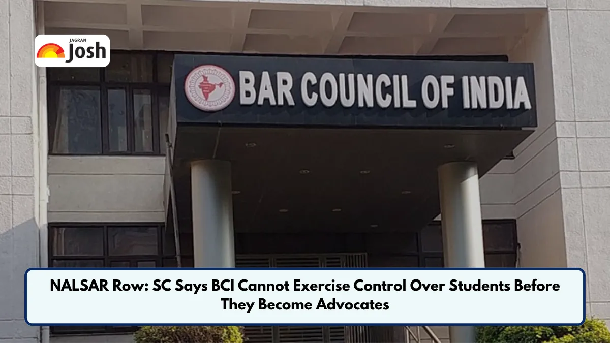 NALSAR Row: SC Says BCI Cannot Exercise Control Over Students Before They Become Advocates