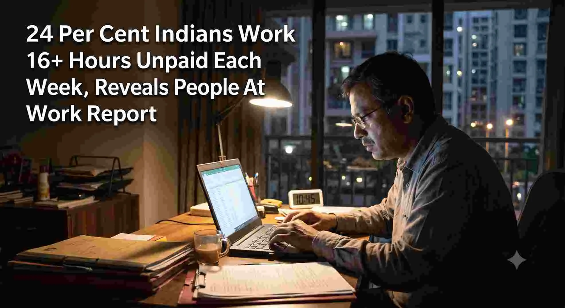 24% Indians Work 16+ Hours Unpaid Each Week, Reveals People At Work Report