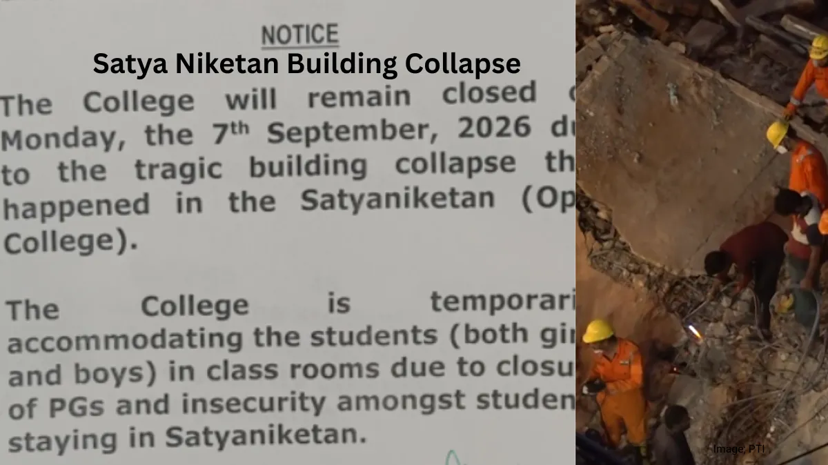 DU’s Sri Venkateswara College Shut Today To Accommodate Students After Satya Niketan Building Collapse