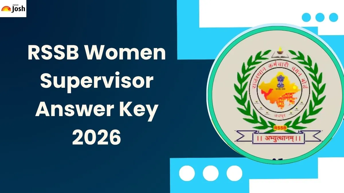 Anasawer RSSB Mahila Supervisor Answer Key 2026 Out, Download Women Supervisor ...